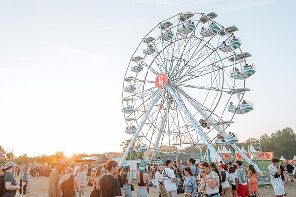 Grande roue du festival Garorock - Photo 1