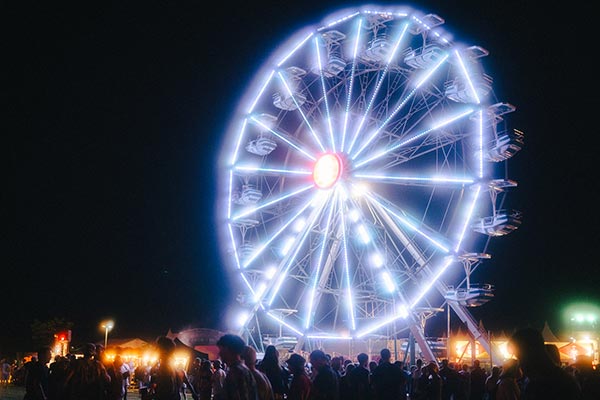 Grande roue du festival Garorock - Photo 3