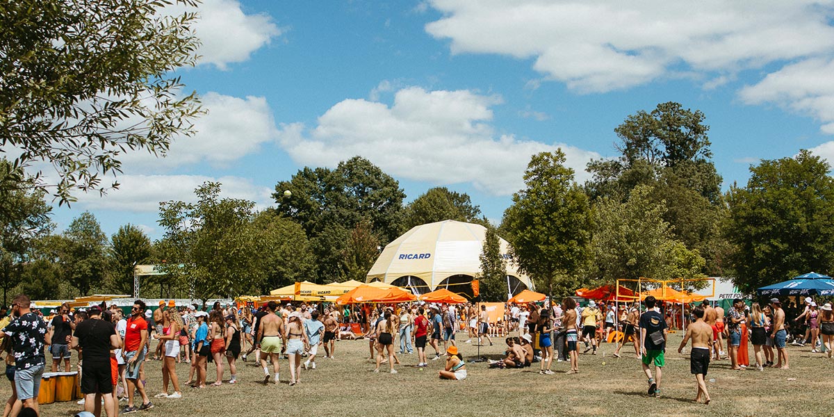 festival campsite view 2